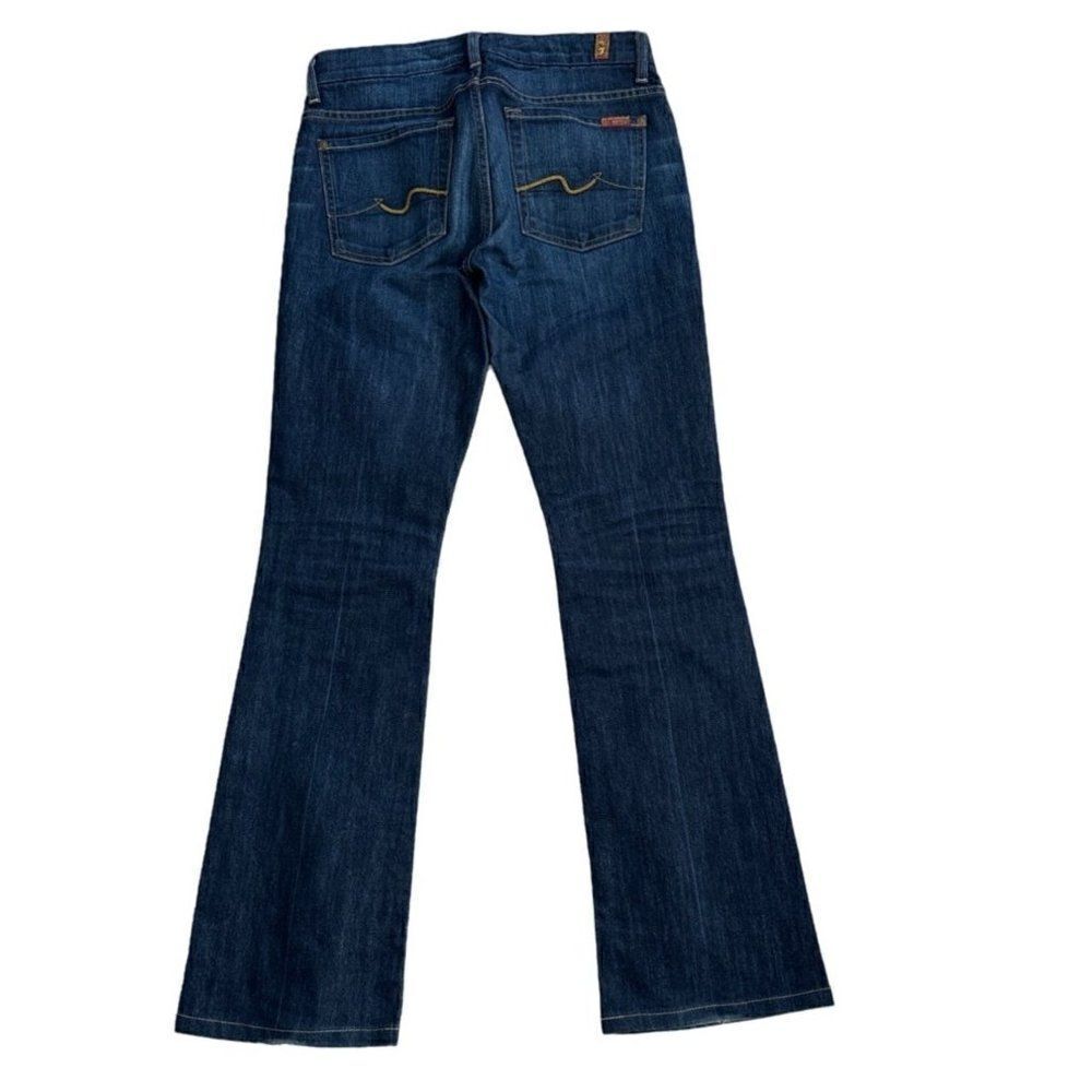 7 For All Mankind Women’s Boot Cut Jeans Size 27 - Picture 3 of 10
